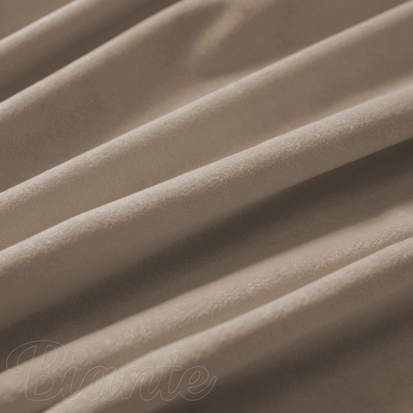 Sametová látka Velvet Premium SVP-042 Béžovohnědá - šířka 280 cm - detail 4 - Biante.cz