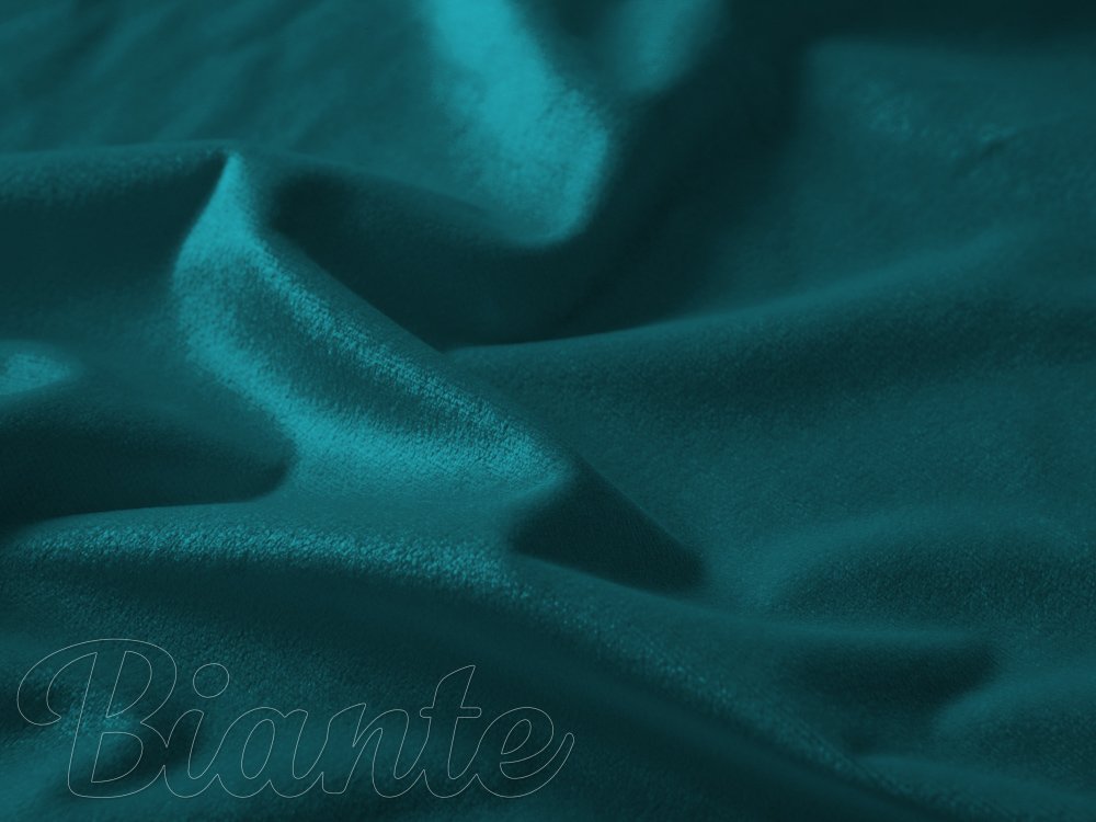 Sametová látka Velvet Premium SVP-025 Petrolejová - šířka 145 cm - detail 3 - Biante.cz Sametová látka Velvet Premium SVP-025 Petrolejová - šířka 145 cm - detail 3 - Biante.cz
