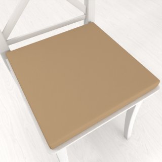 Štvorcový podsedák Rongo RG-040 Kávovo hnedý - 38x38x3 cm - Biante.sk