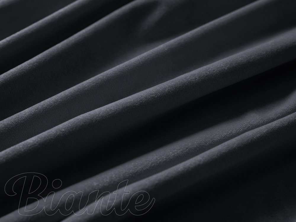 Sametová látka Velvet Premium SVP-004 Antracitově šedá - šířka 280 cm - detail 4 - Biante.cz Sametová látka Velvet Premium SVP-004 Antracitově šedá - šířka 280 cm - detail 4 - Biante.cz