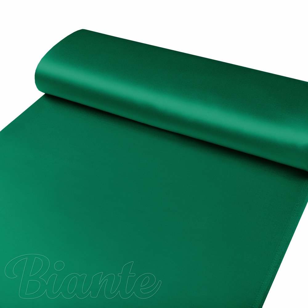 Látka polyesterový satén LUX-012 Zelená - šířka 150 cm - detail 3 - Biante.cz