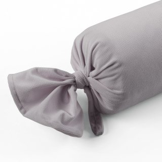 Sametový polštář válec bonbon Velvet Brick SVB-205 Šedý - detail 1 - Biante.cz Sametový polštář válec bonbon Velvet Brick SVB-205 Šedý - detail 1 - Biante.cz