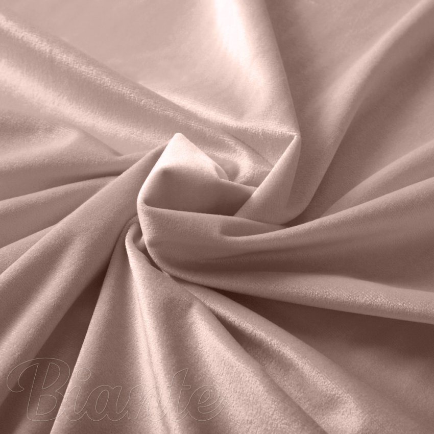 Sametová látka Velvet Premium SVP-043 Pudrově růžová - šířka 300 cm - detail 1 - Biante.cz