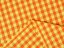 Bavlněná látka Olivia OL-006 Oranžovo-žlutá kostka malá- šířka 150 cm - detail 3 - Biante.cz