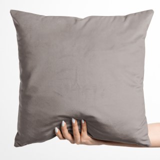 Sametový povlak na polštář Velvet Premium SVP-015 Latte - Biante.cz