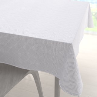 Teflonový čtvercový ubrus Milano TF-094 - bílý - Biante.cz