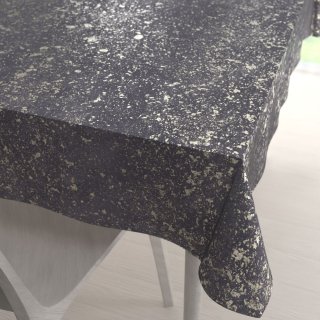 Sametový obdélníkový ubrus Isabela IBL-004 Gold Design tmavě šedý - Biante.cz Sametový obdélníkový ubrus Isabela IBL-004 Gold Design tmavě šedý - Biante.cz
