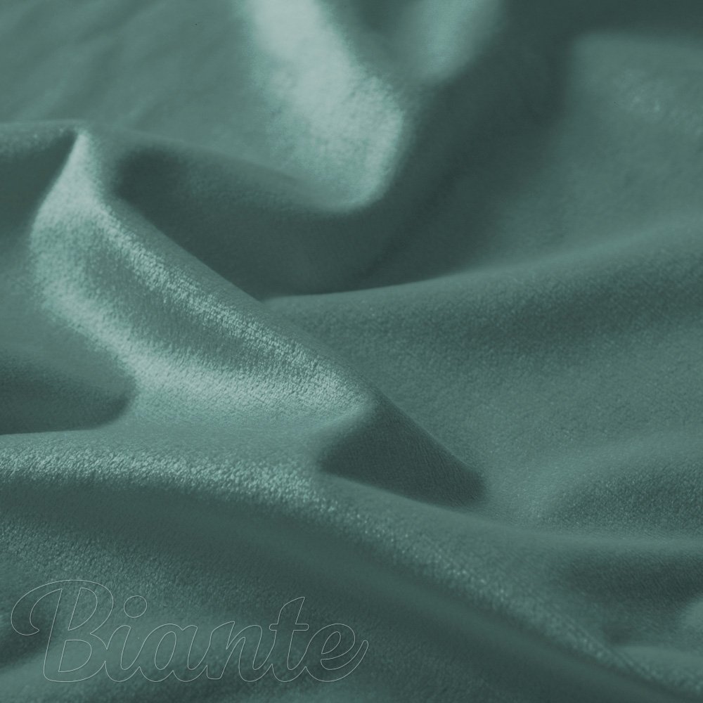 Zamatová látka Velvet Prémium SVP-022 Ľadovo zelená - šírka 145 cm - detail 3 - Biante.sk