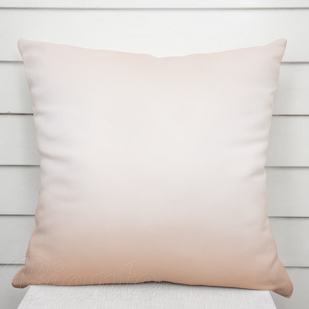 Dekorační povlak na polštář TF-096 Pudrově béžový bez vzoru 50x50 cm - SKLADEM