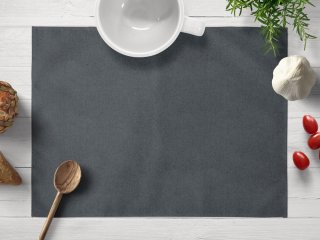 Prostírání na stůl/imitace broušené kůže Alcantara ALC-016 Antracitově šedé - Biante.cz Prostírání na stůl/imitace broušené kůže Alcantara ALC-016 Antracitově šedé - Biante.cz