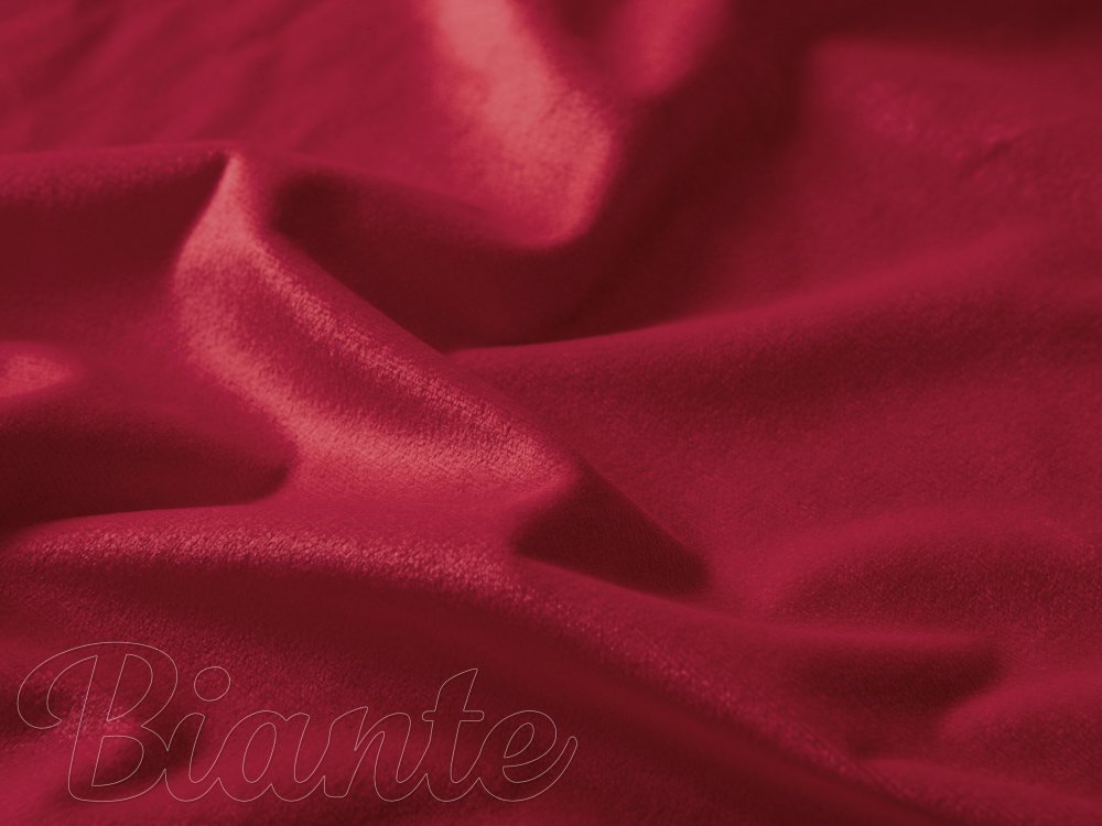 Sametová látka Velvet Premium SVP-007 Malinově červená - šířka 145 cm a 280 cm - detail 3 - Biante.cz Sametová látka Velvet Premium SVP-007 Malinově červená - šířka 145 cm a 280 cm - detail 3 - Biante.cz