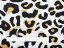 Bavlněná látka/plátno Sandra SA-409 Leopardí vzor na bílém - šířka 160 cm - detail 3 - Biante.cz