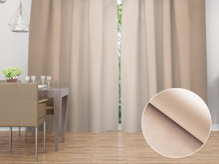 Dekoračný záves TF-096 Púdrovo béžový bez vzoru - š. 300 cm - Biante.sk Dekoračný záves TF-096 Púdrovo béžový bez vzoru - š. 300 cm - Biante.sk