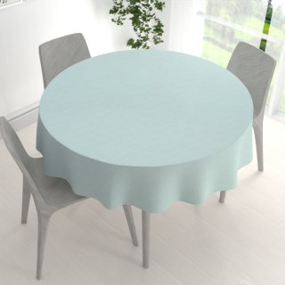 Teflónový okrúhly obrus Milano TF-050 - svetlo mentolový - detail 1 - Biante.sk