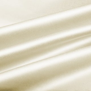 Látka polyesterový satén LUX-017 Smotanová - šírka 150 cm - Biante.sk