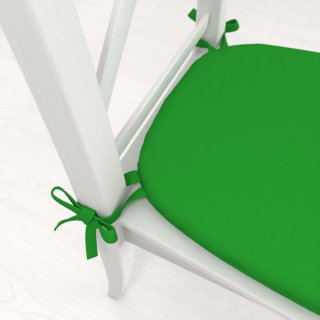 Oblý podsedák Rongo RG-043 Sytě zelený - 39x37x3 cm - detail 1 - Biante.cz Oblý podsedák Rongo RG-043 Sytě zelený - 39x37x3 cm - detail 1 - Biante.cz