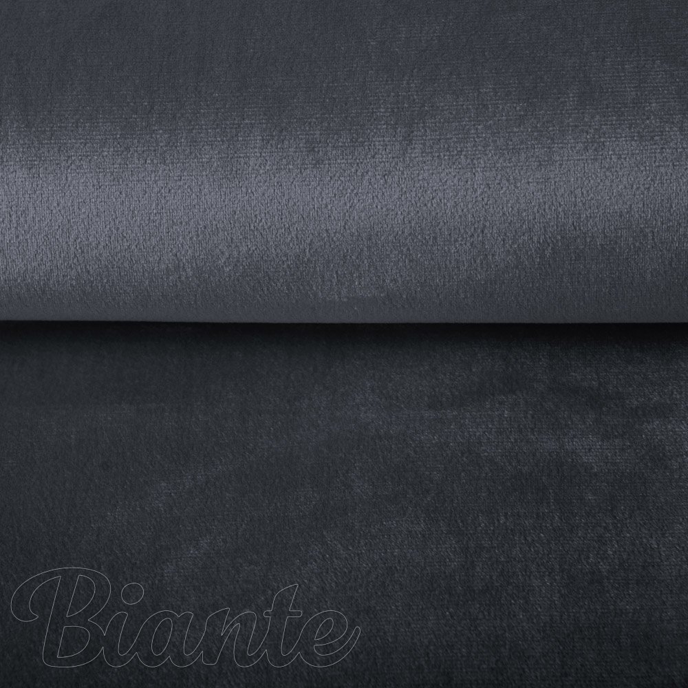 Sametová látka Velvet Premium SVP-004 Antracitově šedá - šířka 280 cm - detail 2 - Biante.cz