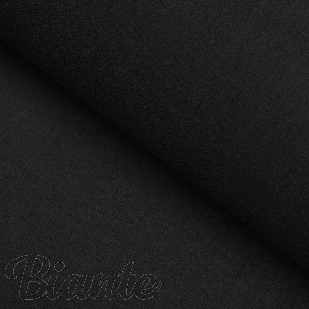 Poťahová látka/imitácia brúsenej kože Alcantara ALC-012 Čierna - šírka 145 cm - detail 2 - Biante.sk
