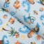 Dětská bavlněná látka/plátno Sandra SA-535 Mořská zvířátka na světle modrém - šířka 160 cm - Biante.cz