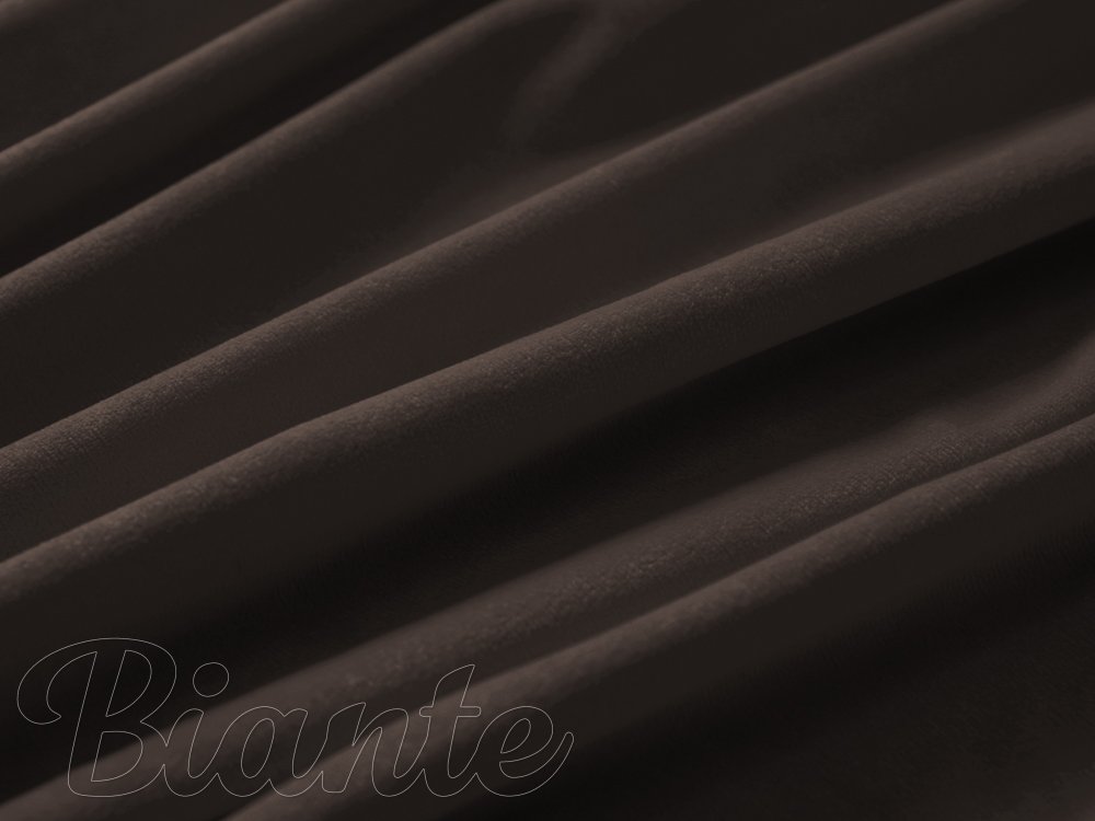 Sametová látka Velvet Premium SVP-016 Tmavě hnědá - šířka 145 cm a 280 cm - detail 4 - Biante.cz Sametová látka Velvet Premium SVP-016 Tmavě hnědá - šířka 145 cm a 280 cm - detail 4 - Biante.cz