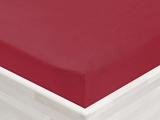 Jersey napínacie prestieradlo JR-010 Vínové - Biante.sk Jersey napínacie prestieradlo JR-010 Vínové - Biante.sk