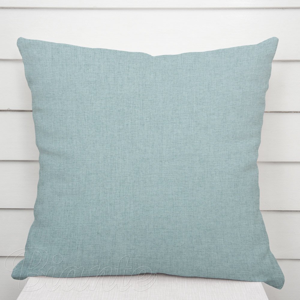 Dekorační povlak na polštář BKW-212 Mátově zelený žíhaný - Biante.cz