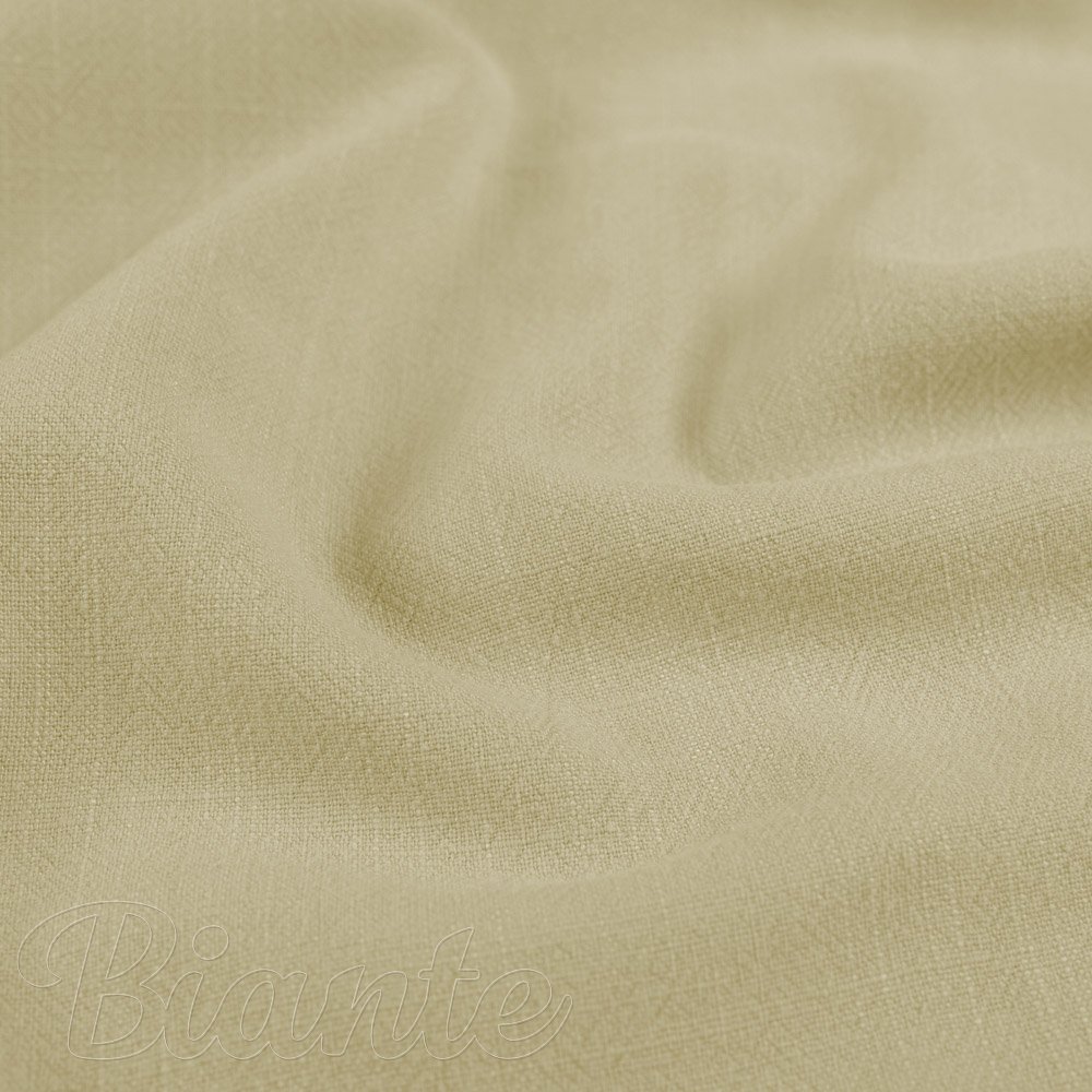 Ľanová látka LEN-025 Béžová - metráž šírka 140 cm - detail 4 - Biante.sk