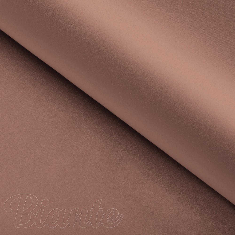 Látka polyesterový satén LUX-048 Bronzově hnědá - šířka 150 cm - detail 2 - Biante.cz