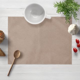 Prostírání na stůl/imitace broušené kůže Alcantara ALC-006 Béžové - Biante.cz