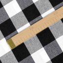 Bavlnená látka Olivia OL-004 Čierno-biela kocka veľká - šírka 150 cm - detail 5 - Biante.sk