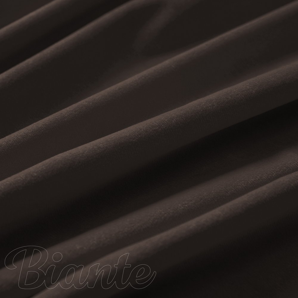 Sametová látka Velvet Premium SVP-016 Tmavě hnědá - šířka 145 cm a 280 cm - detail 4 - Biante.cz