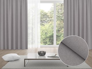 100% zatemňovací závěs Blackout BKR-503 Šedý režný - šířka 270 cm - Biante.cz 100% zatemňovací závěs Blackout BKR-503 Šedý režný - šířka 270 cm - Biante.cz