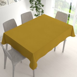 Dekorační obdélníkový ubrus BKU-102 Okrový - detail 1 - Biante.cz