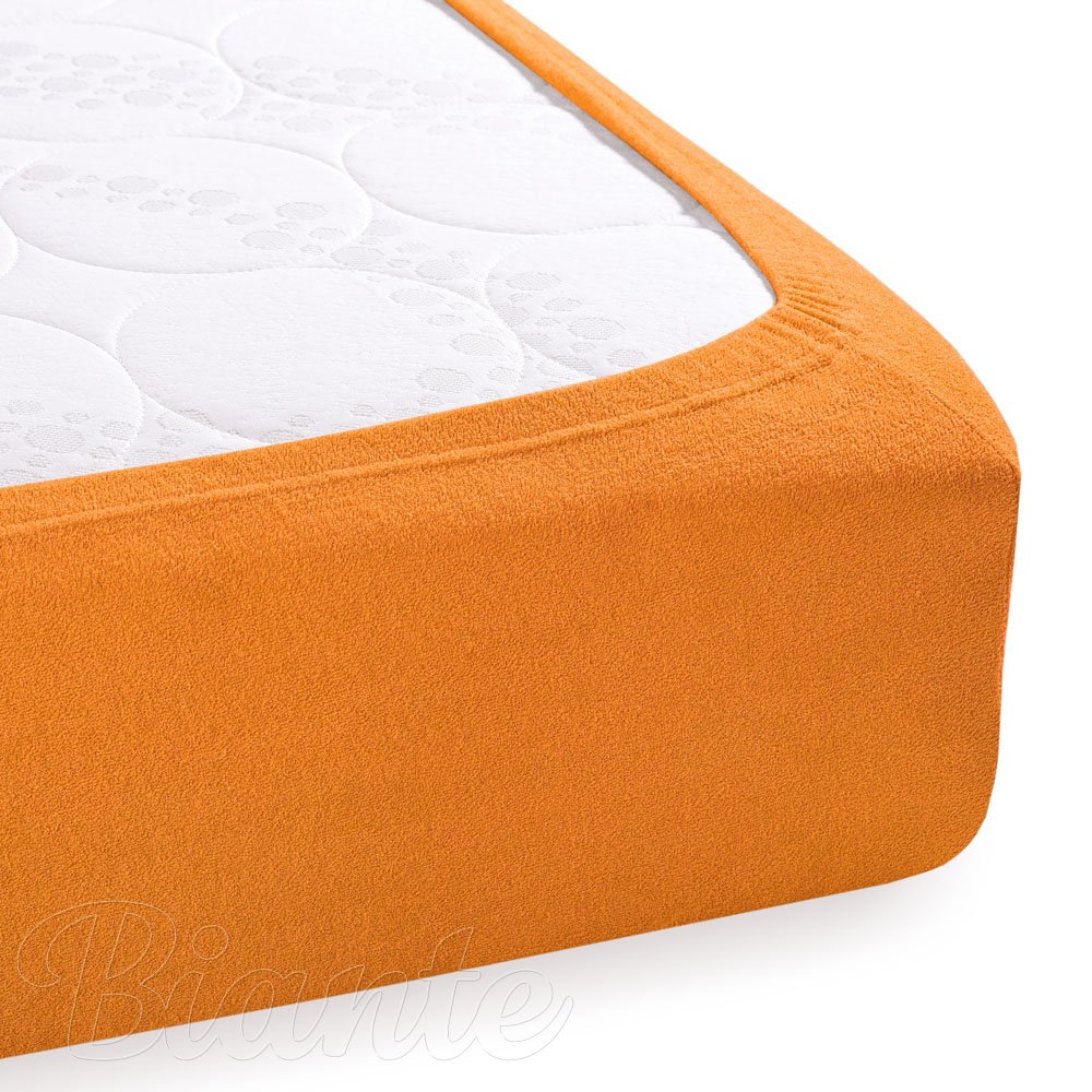 Froté napínací prostěradlo FR-006 Oranžové - detail 1 - Biante.cz