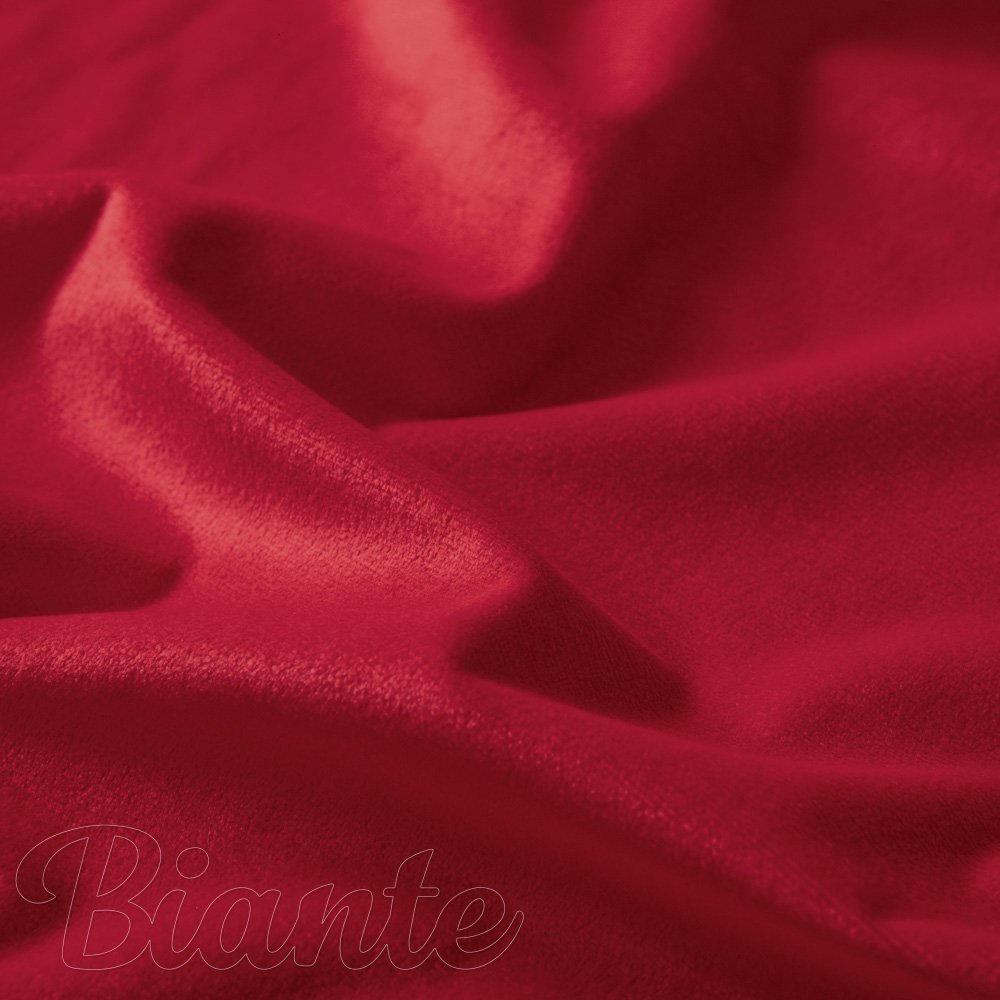 Sametová látka Velvet Premium SVP-049 Jahodově červená - šířka 145 cm - detail 3 - Biante.cz