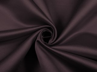 Látka polyesterový satén LUX-019 Čokoládově hnědá - šířka 150 cm - detail 1 - Biante.cz Látka polyesterový satén LUX-019 Čokoládově hnědá - šířka 150 cm - detail 1 - Biante.cz