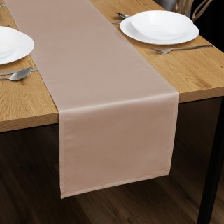 Saténový behúň na stôl polyesterový Satén LUX-064 Béžovohnedý - Biante.sk Saténový behúň na stôl polyesterový Satén LUX-064 Béžovohnedý - Biante.sk