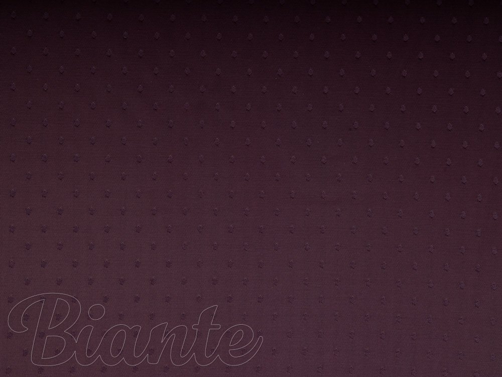 Dekorační látka PM-001 Drobné nopky - tmavě vínová - šířka 160 cm - detail 3 - Biante.cz