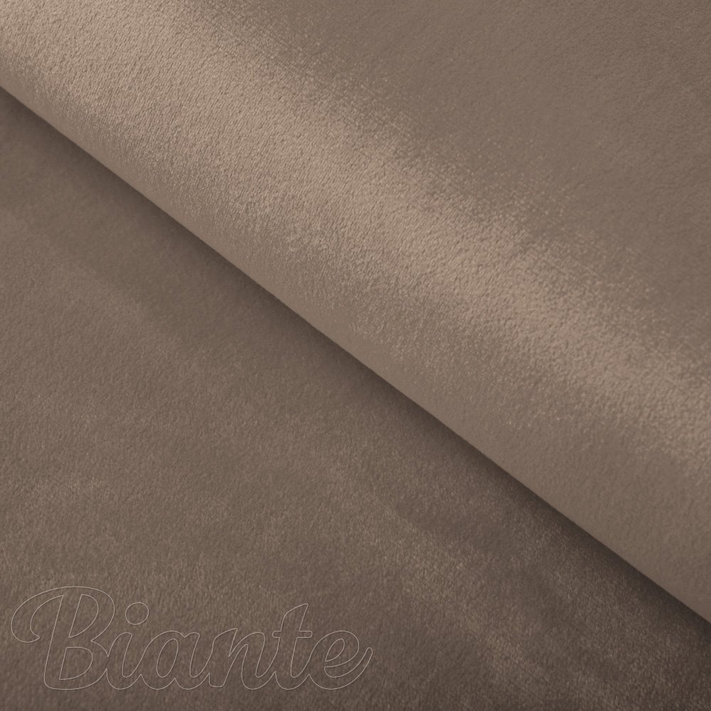 Zamatová látka Velvet Prémium SVP-005 Svetlo hnedá - šírka 280 cm - Biante.sk