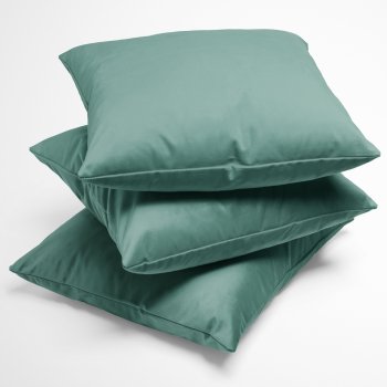 Sametový povlak na polštář Velvet Premium SVP-048 Pastelová ledově zelená - detail 1 - Biante.cz