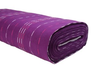 Bavlněná látka Olivia OL-002 Proužky na fialovém - šířka 150 cm - detail 1 - Biante.cz Bavlněná látka Olivia OL-002 Proužky na fialovém - šířka 150 cm - detail 1 - Biante.cz