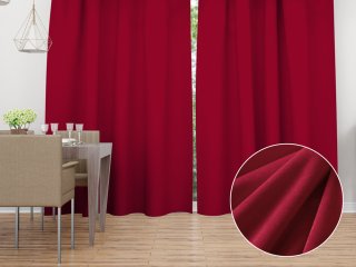 Sametový závěs Velvet Premium SVP-007 Malinově červený - šířka 270 cm - Biante.cz