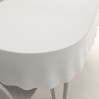 Teflonový oválný ubrus Milano TF-049 - smetanový - Biante.cz