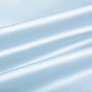 Látka polyesterový satén LUX-062 Světle modrá - šířka 150 cm - Biante.cz