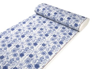 Dekorační látka PML-090 Modré jarní květiny na bílém - šířka 150 cm - detail 1 - Biante.cz Dekorační látka PML-090 Modré jarní květiny na bílém - šířka 150 cm - detail 1 - Biante.cz