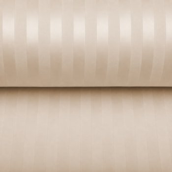 Damašek Atlas Gradl béžový - proužky 2 cm DM-018 - metráž šířka 150 cm