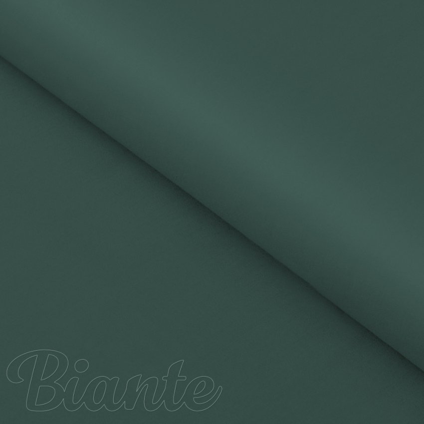 Látka bavlněný satén ST-018 Tmavá lesní zelená - šířka 220 cm - Biante.cz