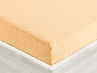 Dětské froté napínací prostěradlo do postýlky FR-004 Meruňkové - detail 1 - Biante.cz Dětské froté napínací prostěradlo do postýlky FR-004 Meruňkové - detail 1 - Biante.cz