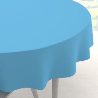 Dekorační kulatý ubrus Rongo RG-065 Světle modrý - Biante.cz