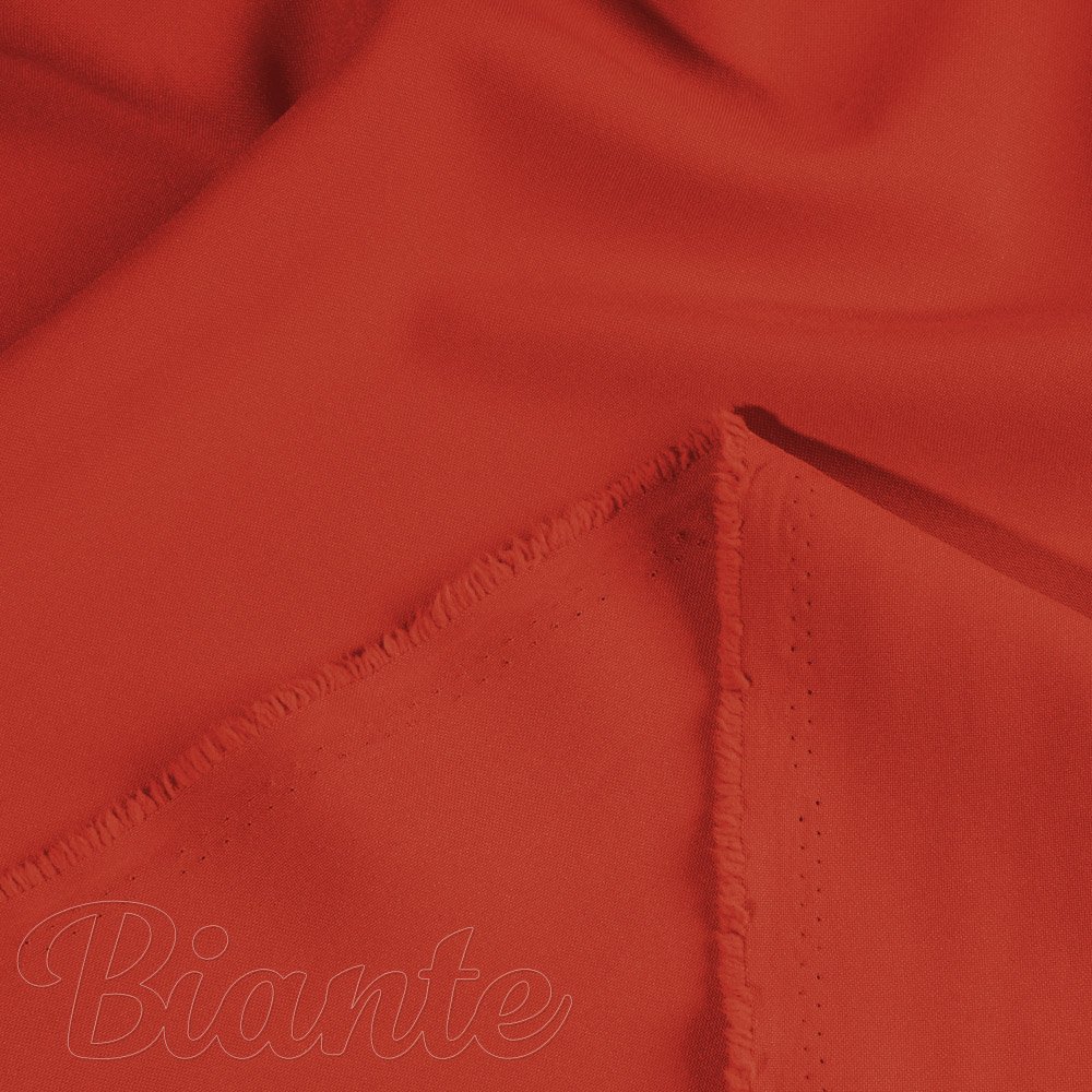 Dekorační jednobarevná látka Rongo RG-088 Cihlově červená - šířka 150 cm - detail 2 - Biante.cz